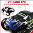 Volcano EPX 1/10 Scale Electric Monster Truck